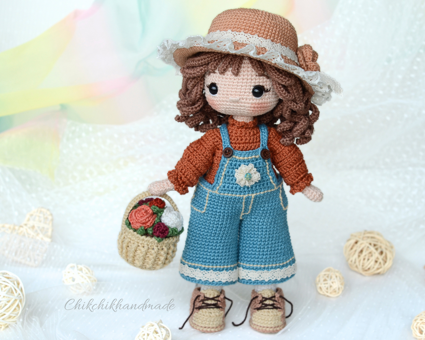 Crochet Doll Patterns Amigurumi Doll Pattern, Little CATHY, PDF Tutorial in English, Français, Deutsch, Español, Italiano