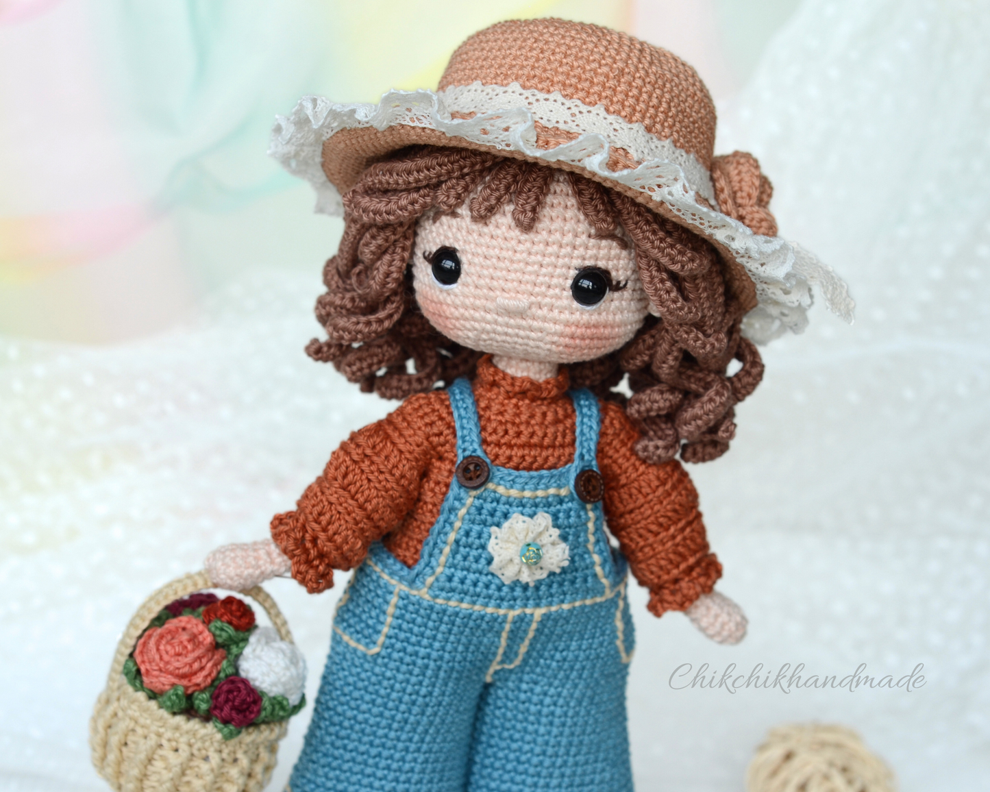 Crochet Doll Patterns Amigurumi Doll Pattern, Little CATHY, PDF Tutorial in English, Français, Deutsch, Español, Italiano