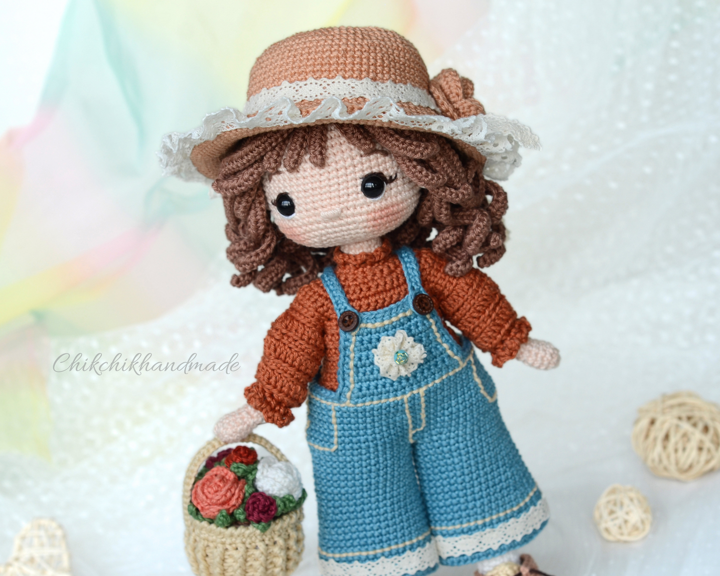 Crochet Doll Patterns Amigurumi Doll Pattern, Little CATHY, PDF Tutorial in English, Français, Deutsch, Español, Italiano