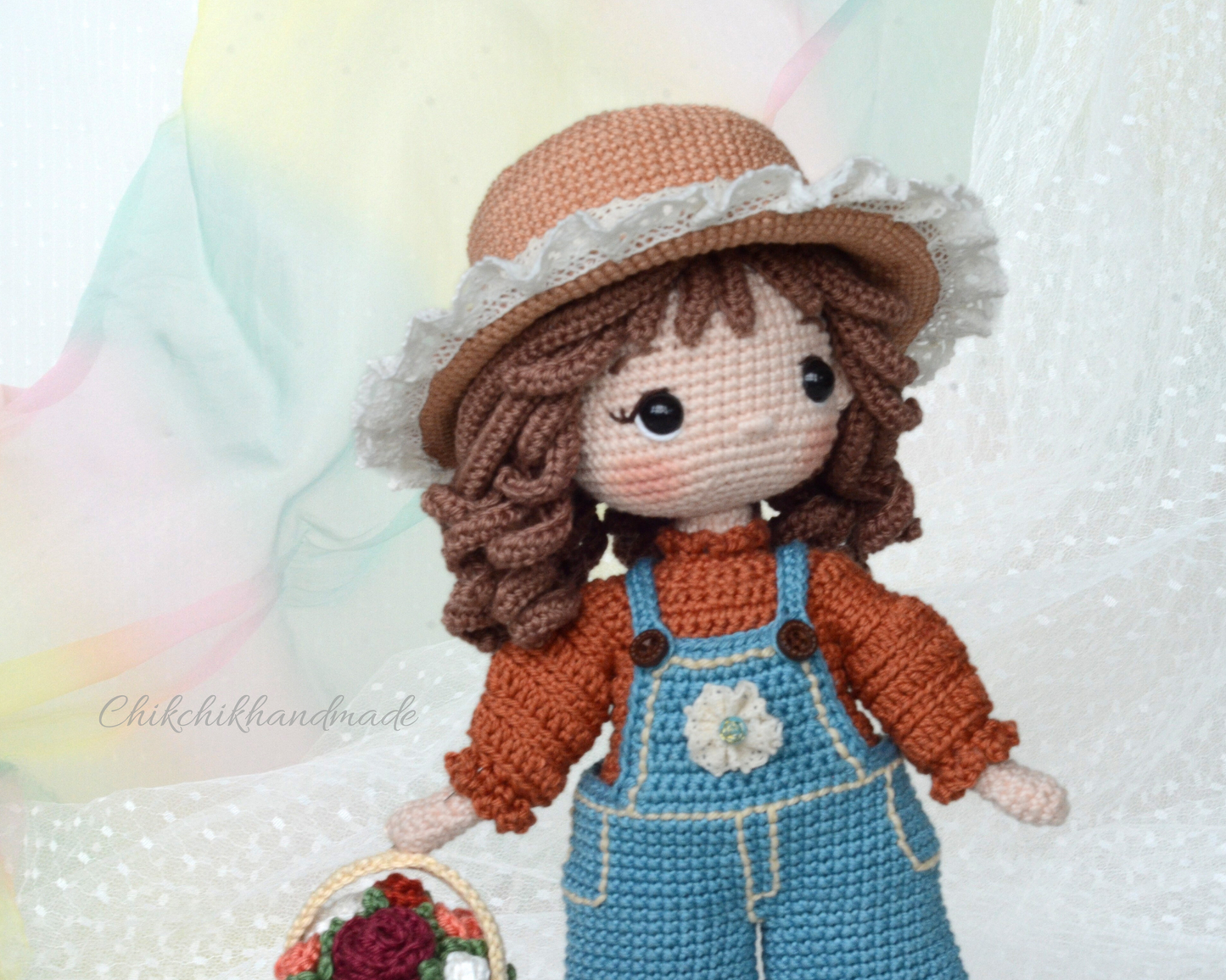 Crochet Doll Patterns Amigurumi Doll Pattern, Little CATHY, PDF Tutorial in English, Français, Deutsch, Español, Italiano