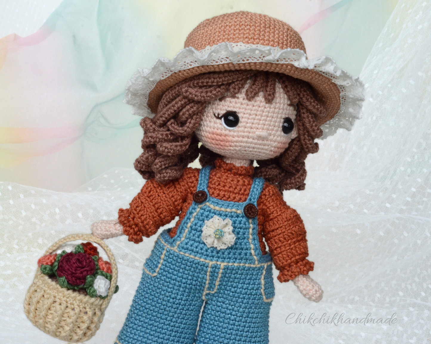 Crochet Doll Patterns Amigurumi Doll Pattern, Little CATHY, PDF Tutorial in English, Français, Deutsch, Español, Italiano