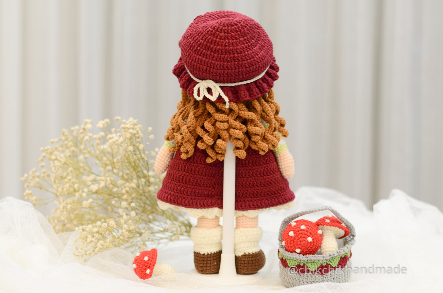 Crochet Doll Pattern, Amigurumi Doll, ANNIE Doll, PDF in English, Français, Deutsch, Nederlands, Español, Italiano