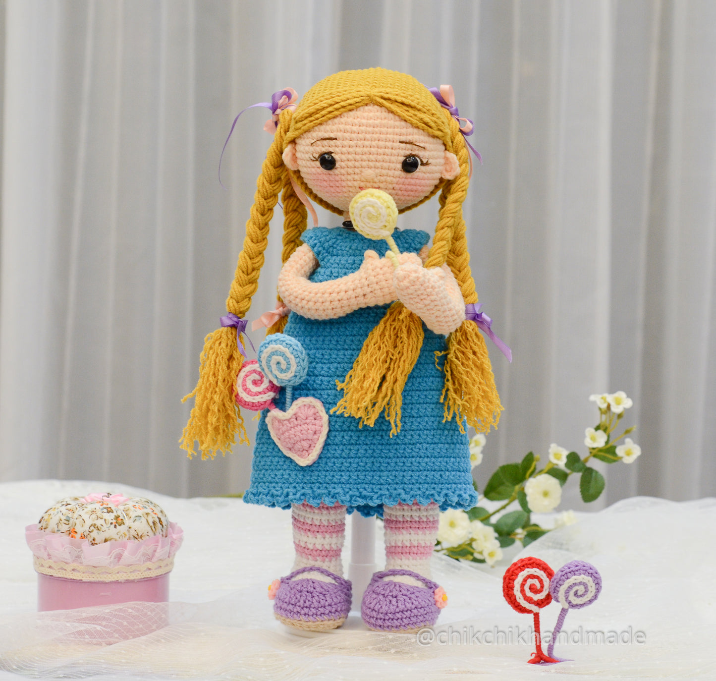 Crochet Dolls Pattern, Amigurumi Doll Pattern, LILY doll, PDF English Tutorial