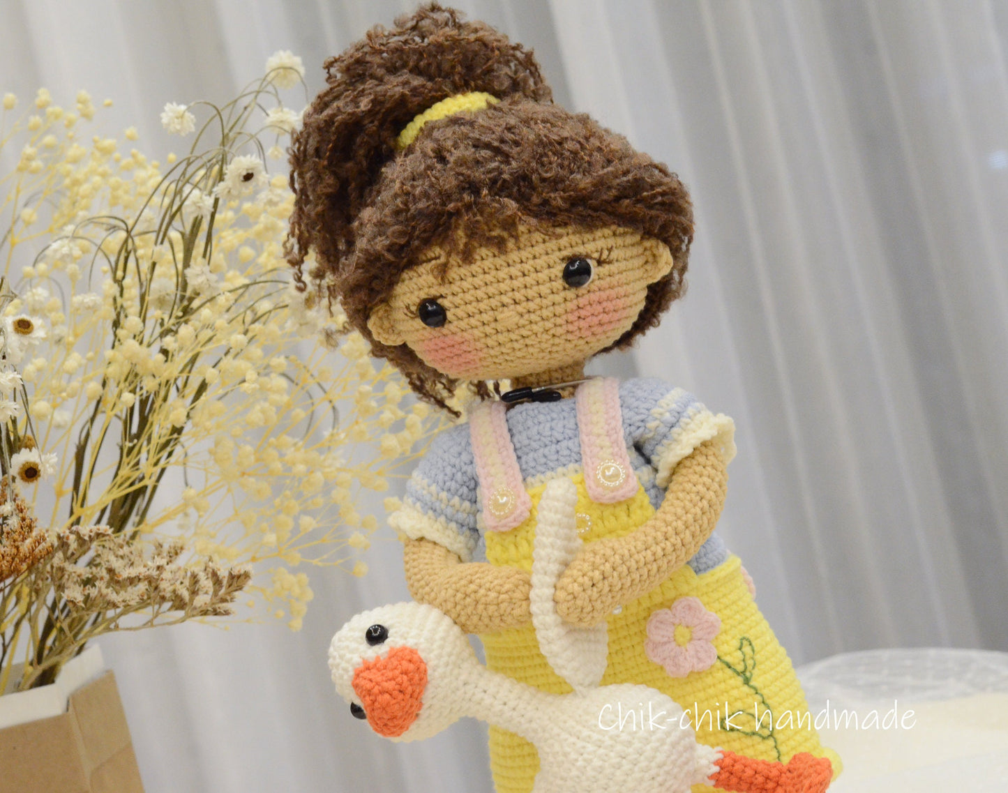Crochet Doll Pattern Amigurumi Doll Pattern NANCY Doll PDF English, Français, Nederlands, Portuguêse