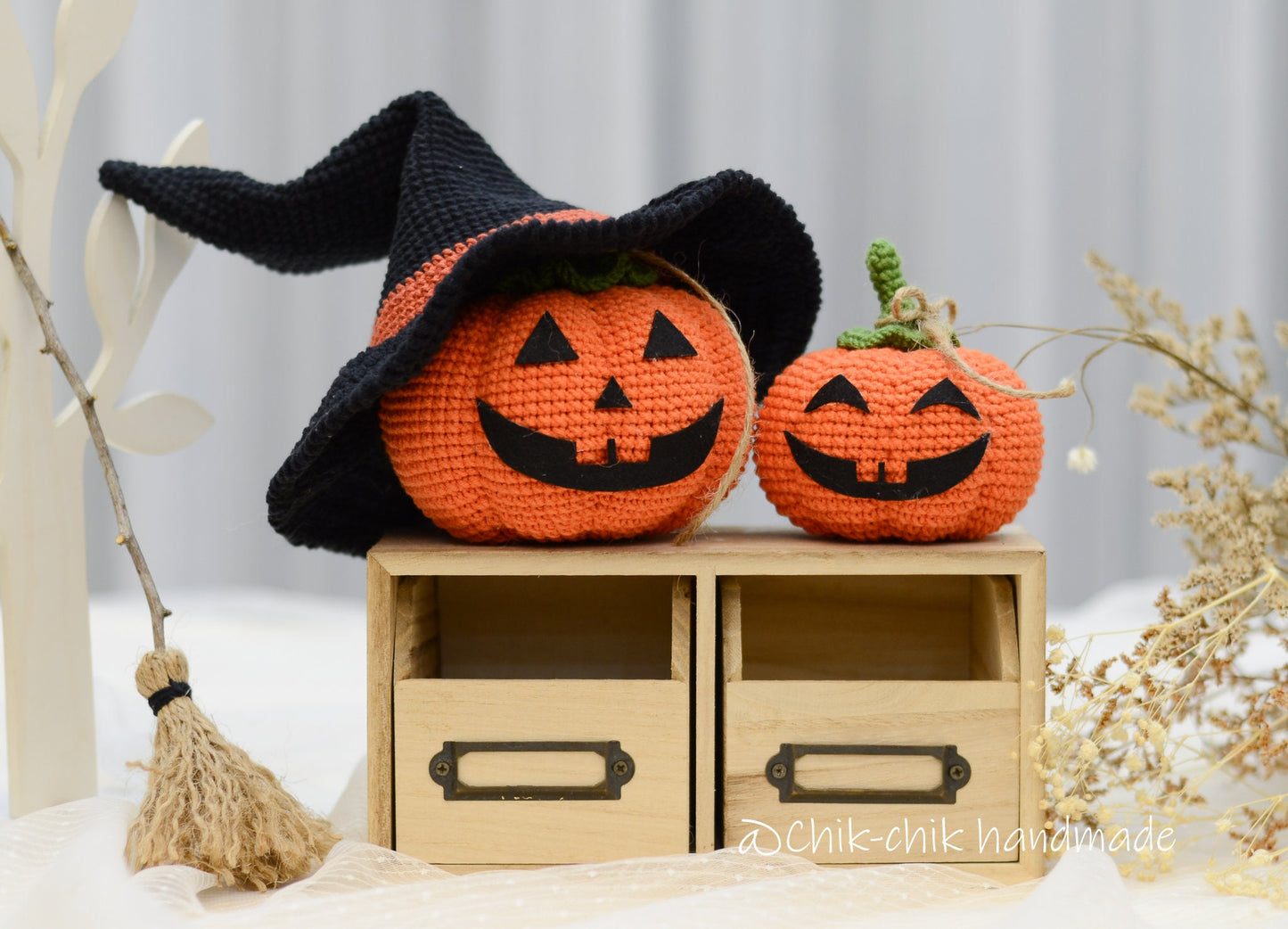 Halloween Pumpkins Amigurumi Crochet Pattern PDF English Tutorial