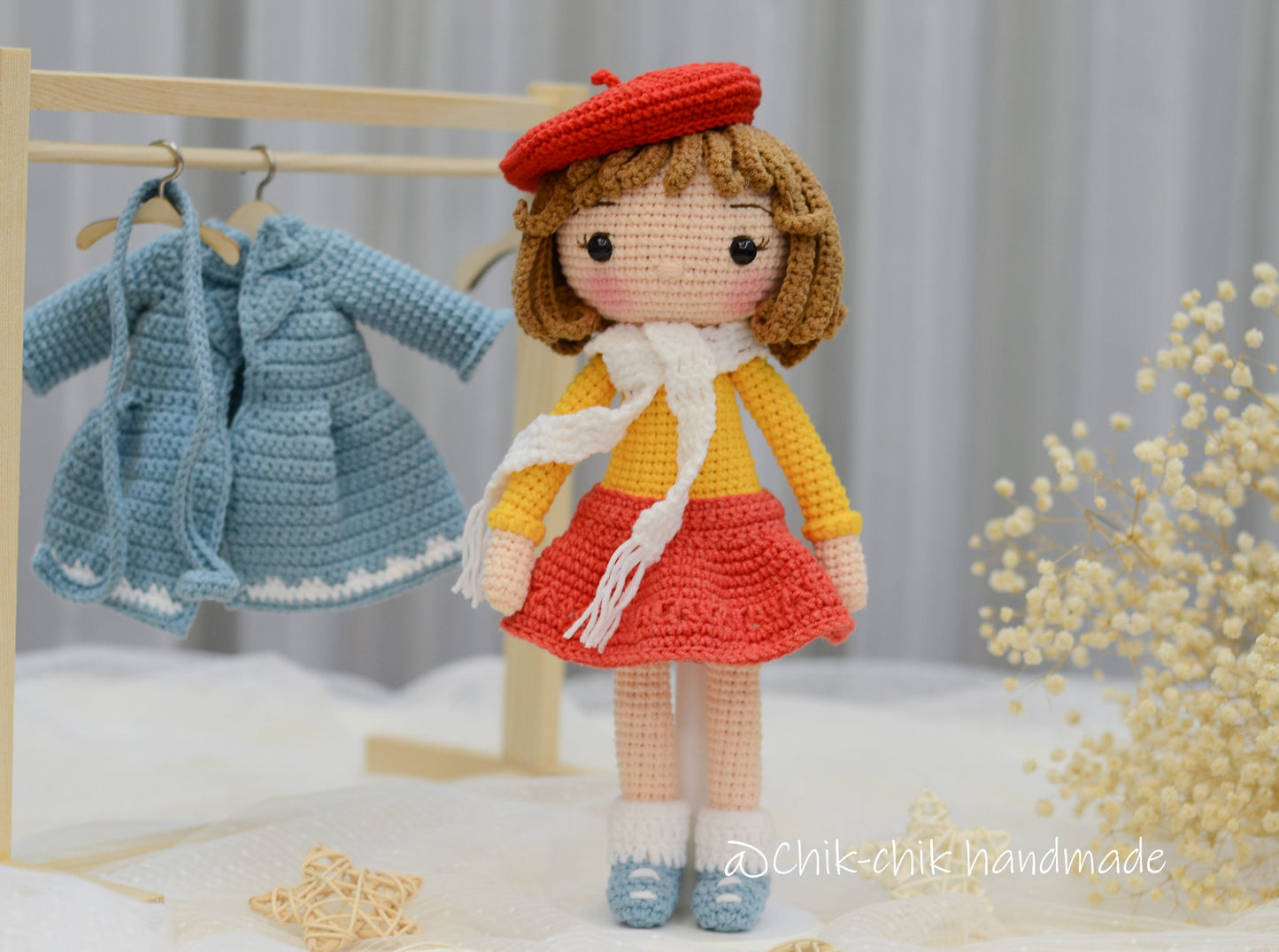Crochet Doll Pattern Amigurumi Doll Pattern LUCIA Doll PDF English Tutorial