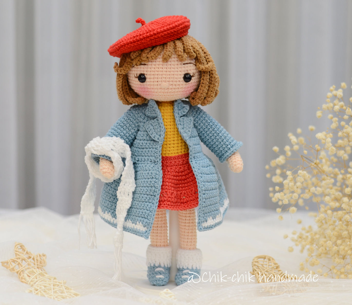 Crochet Doll Pattern Amigurumi Doll Pattern LUCIA Doll PDF English Tutorial