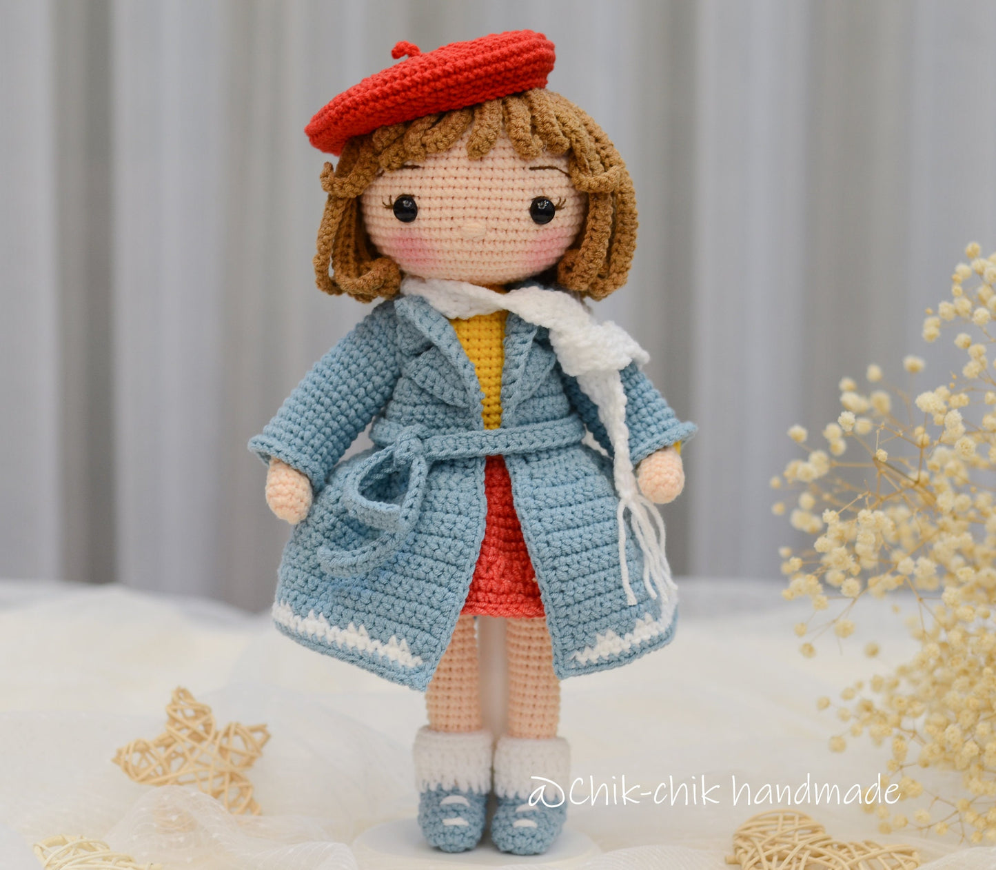Crochet Doll Pattern Amigurumi Doll Pattern LUCIA Doll PDF English Tutorial