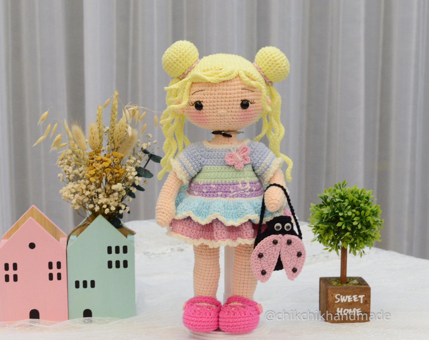 Crochet Doll Pattern Bundle 3 PDF English Tutorial
