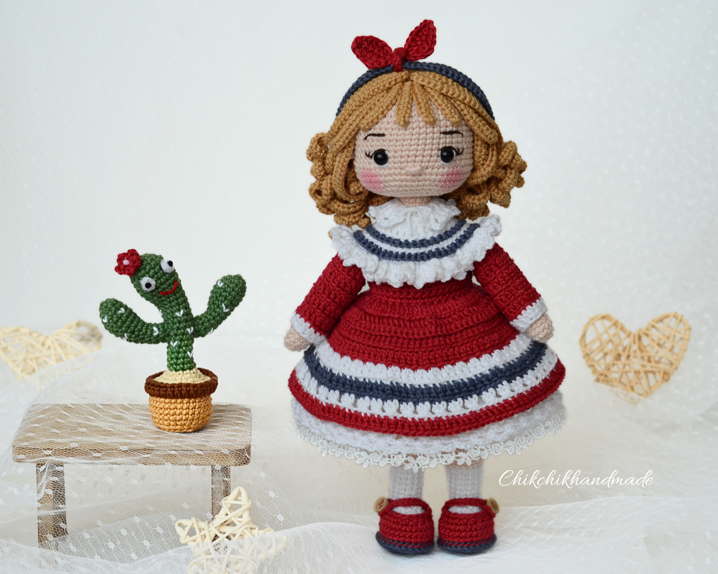 Crochet Doll Pattern Amigurumi Doll Pattern, Molly and Spike, PDF in English, Français, Deutsch, Español, Nederlands, Italiano