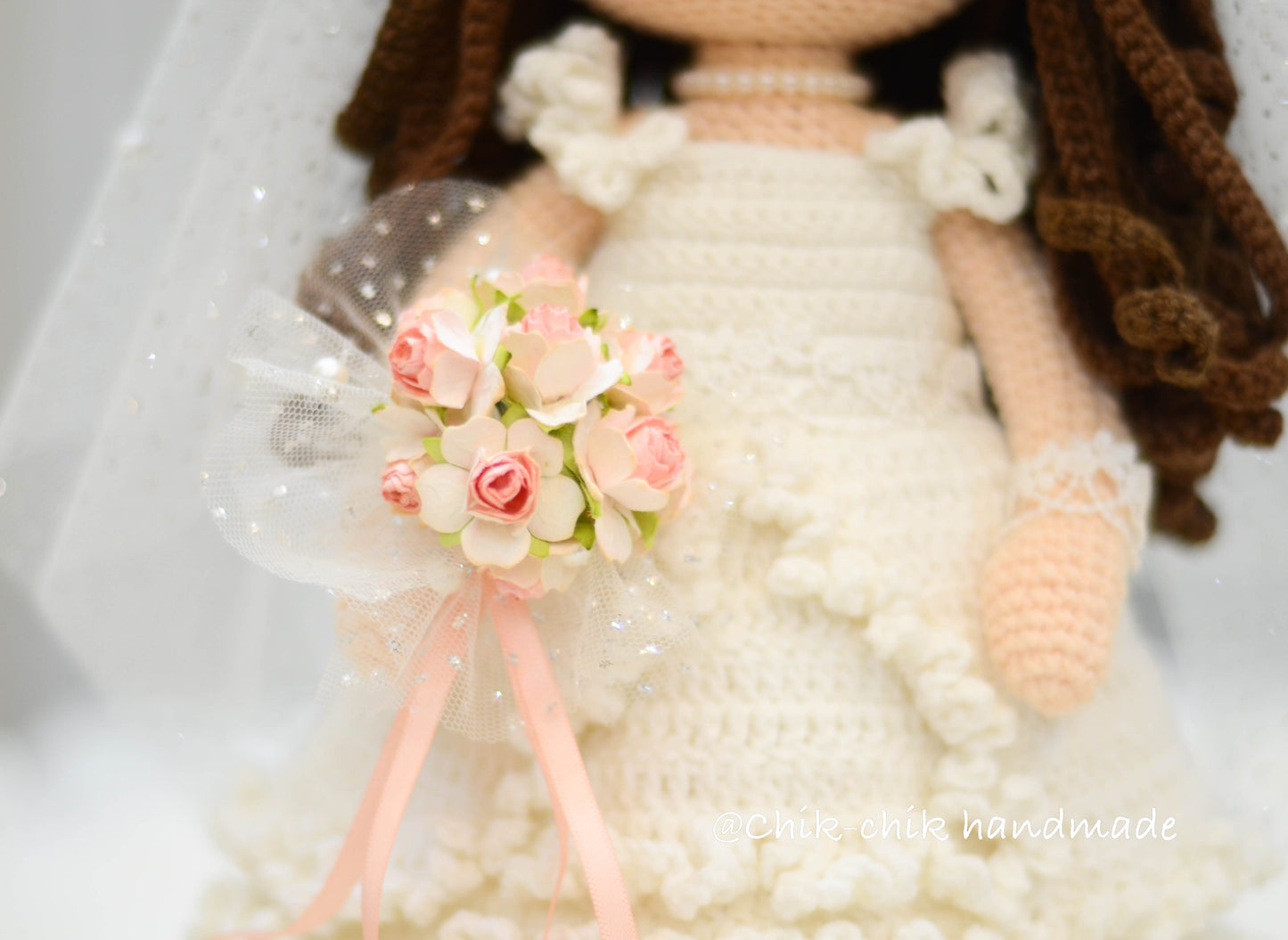 Bride and Groom Crochet Pattern, Amigurumi Wedding Couple Doll Crochet Pattern, PDF Tutorial (En, Fr, De, Es, Nl, It)