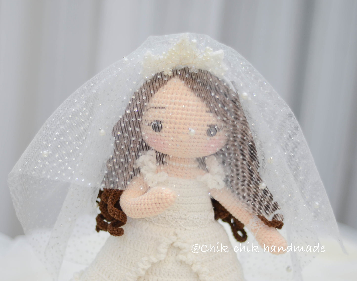 Bride and Groom Crochet Pattern, Amigurumi Wedding Couple Doll Crochet Pattern, PDF Tutorial (En, Fr, De, Es, Nl, It)