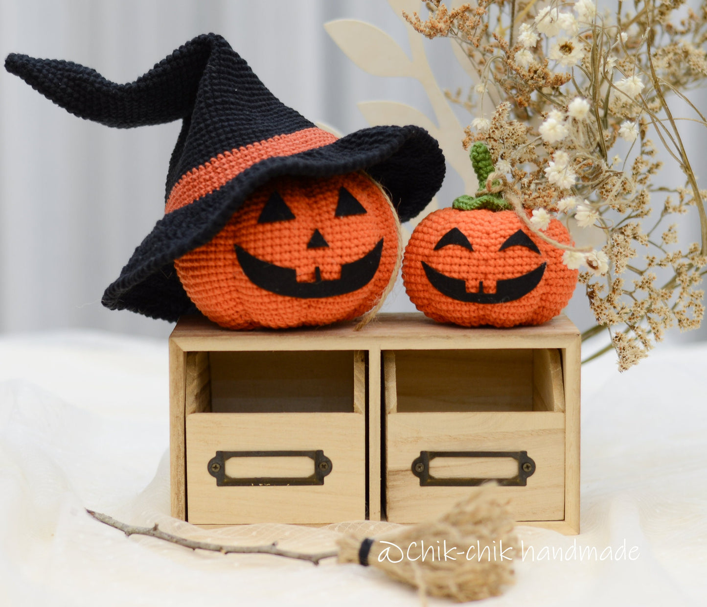 Halloween Pumpkins Amigurumi Crochet Pattern PDF English Tutorial