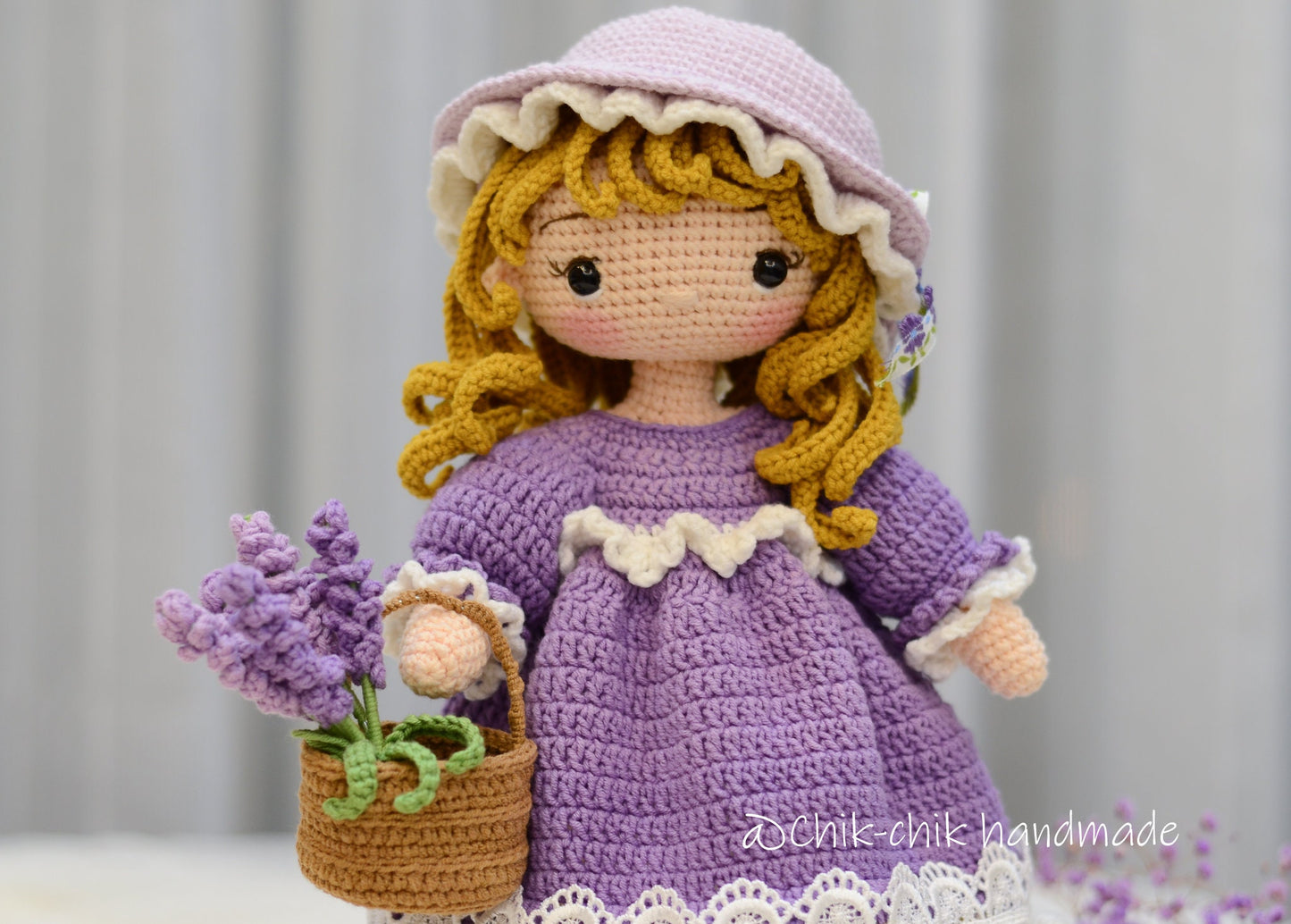 Crochet Doll Pattern, Amigurumi Doll Pattern, MARY & Little Lamb, PDF English, Français