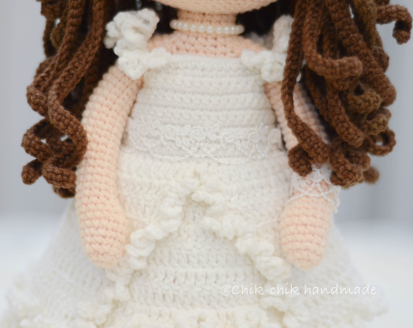 Crochet Doll Pattern GRACE the BRIDE Amigurumi PDF in English, Français, Italiano